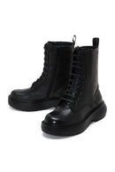 Women's Black Leather Boots | Derimod
