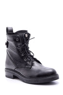 Women's Lace-Up Leather Boots | Derimod