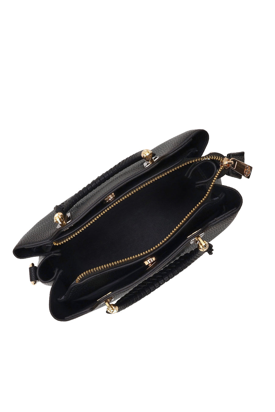 Woman Black Long-Strap Shoulder Bag
