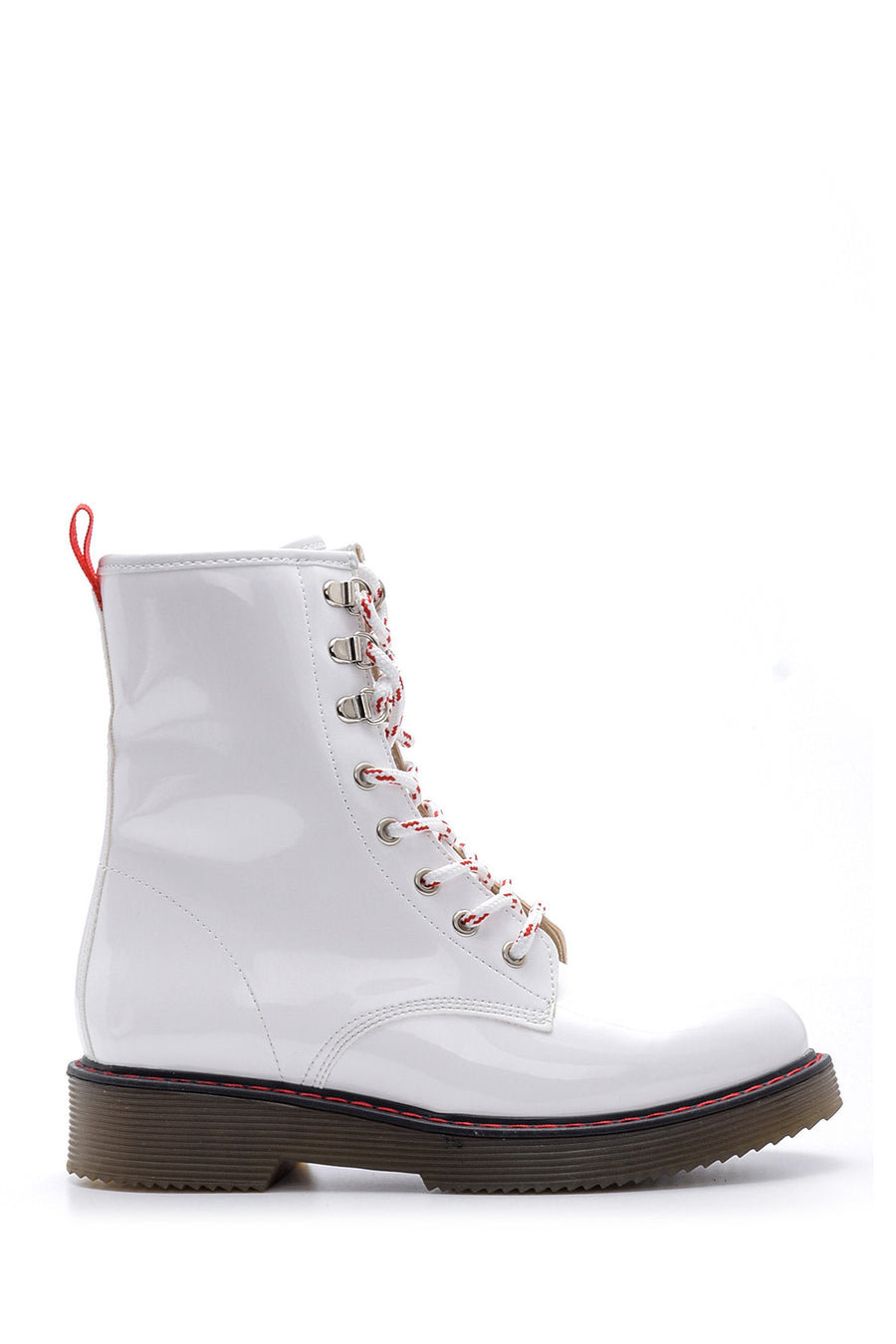 Women's Patent Leather Boots 19WFE228016 | Derimod