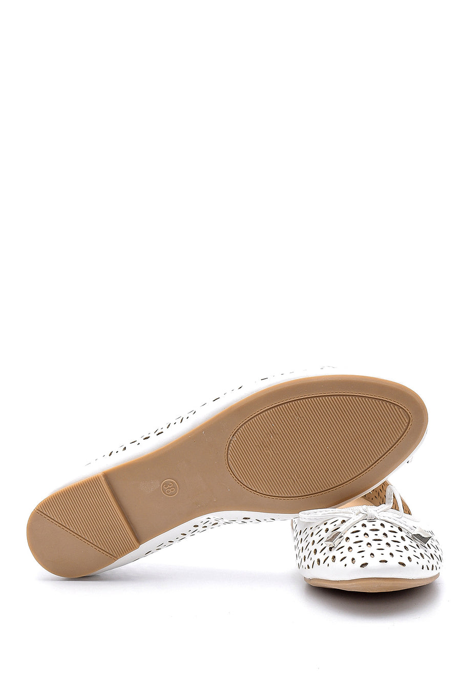 Women's White Bow Ballerina Ballet