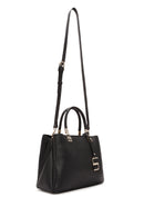 Woman Black Long-Strap Accessory-Detail Shoulder Bag | Derimod