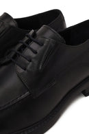 Male Black Lace-up Leather Casual Shoes | Derimod