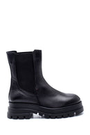 Women's Leather Thick Soled Chelsea Boots | Derimod