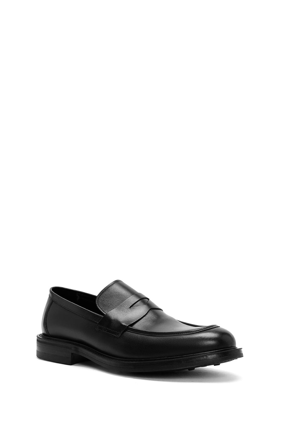 
Men's Black Leather Classic Loafer
