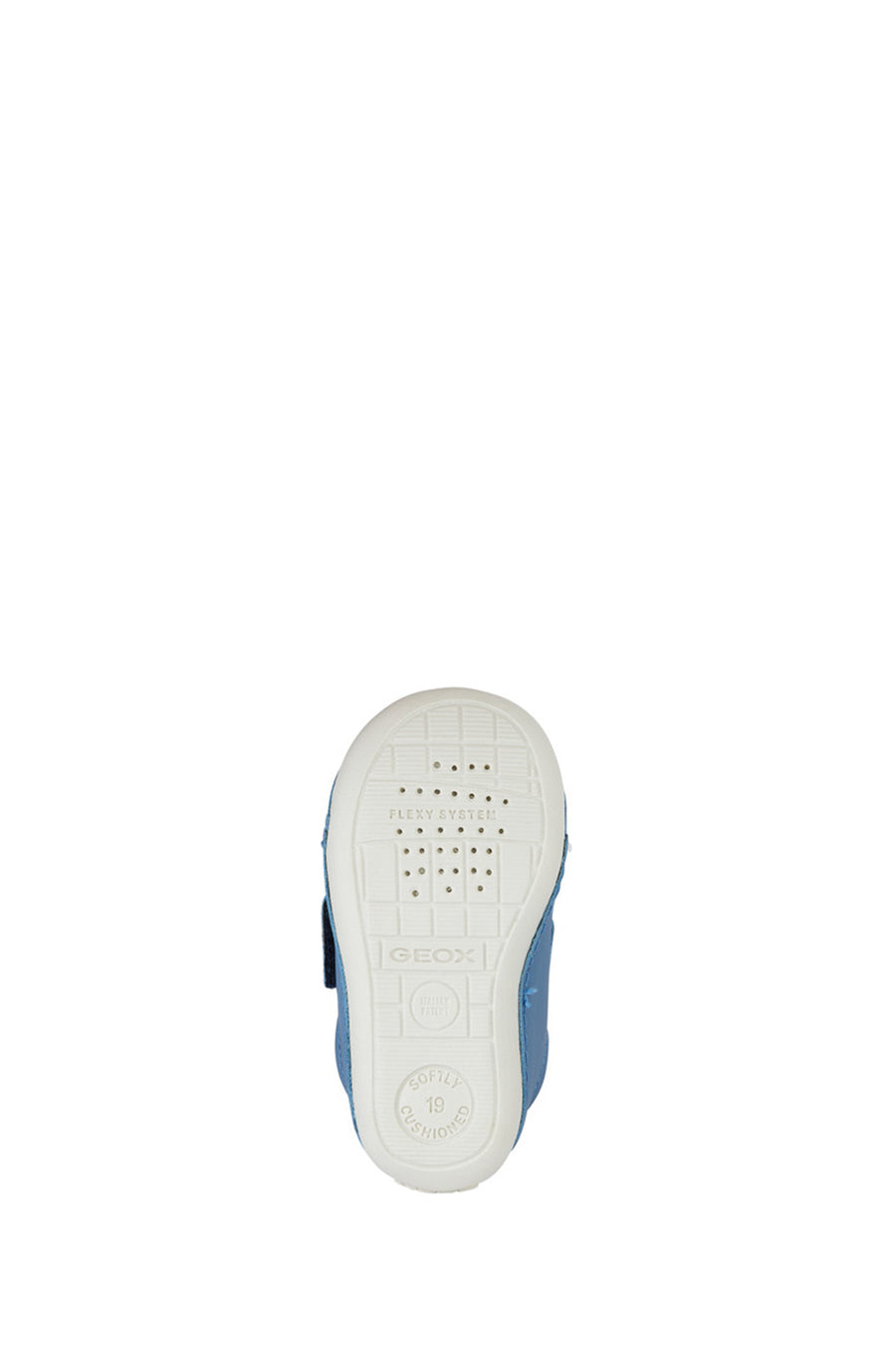 Geox Baby Boy Blue Tutim Banded Suede Sneaker