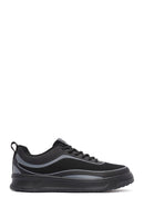 ACBC x Derimod Men's Black Lace-Up Sneakers | Derimod