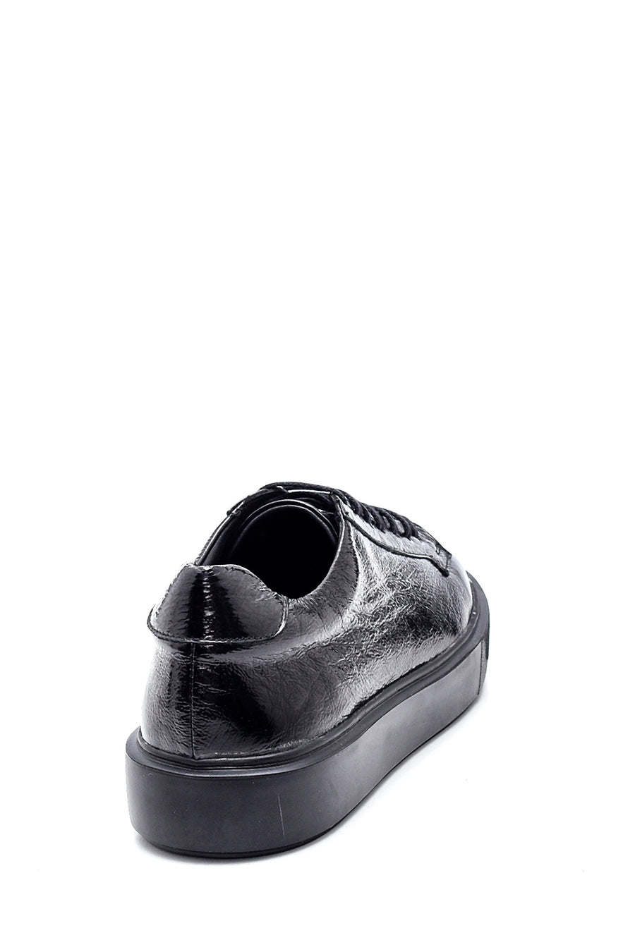 Women's Leather Patent Leather Sneaker