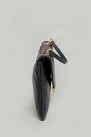 Black Women's Leather Shoulder Bag | Derimod