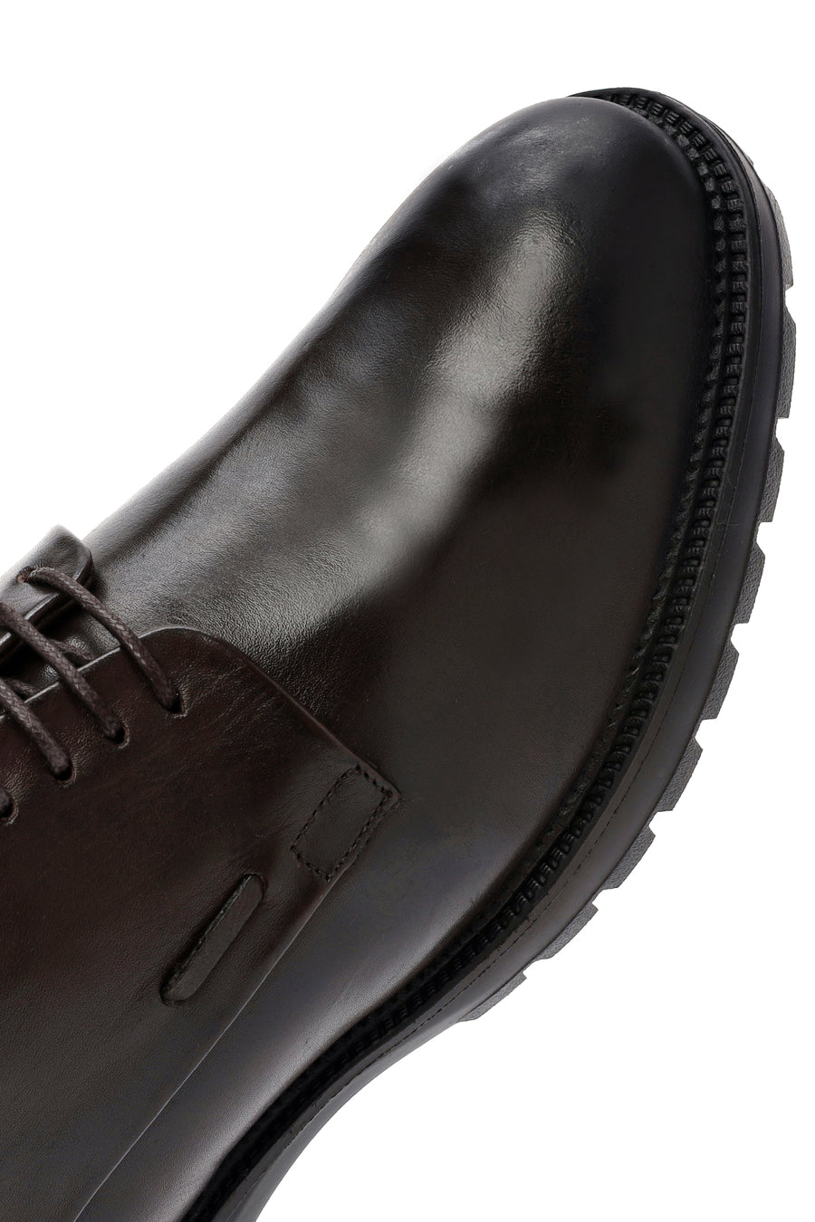 Men's Brown Lace-up Leather Casual Shoes