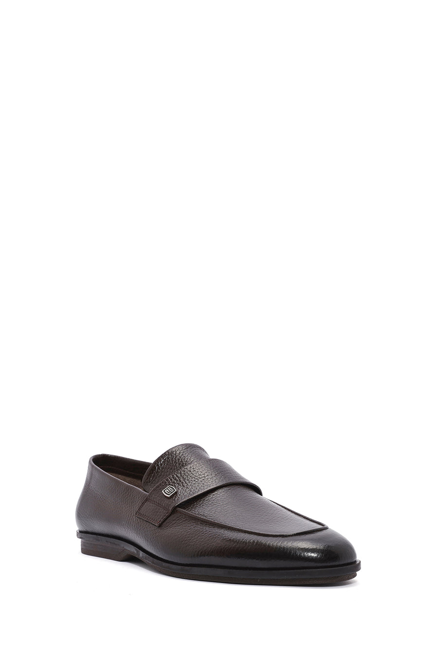 Men's Brown Leather Casual Loafer