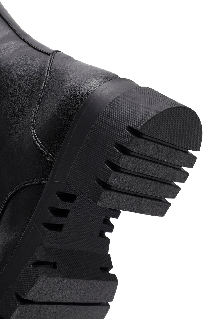 Women's Black Zippered Boots