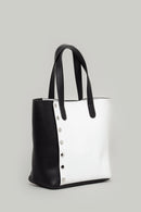 Black-White Women's Shoulder Bag | Derimod