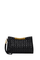 Woman Black Printed Clutch Bag | Derimod