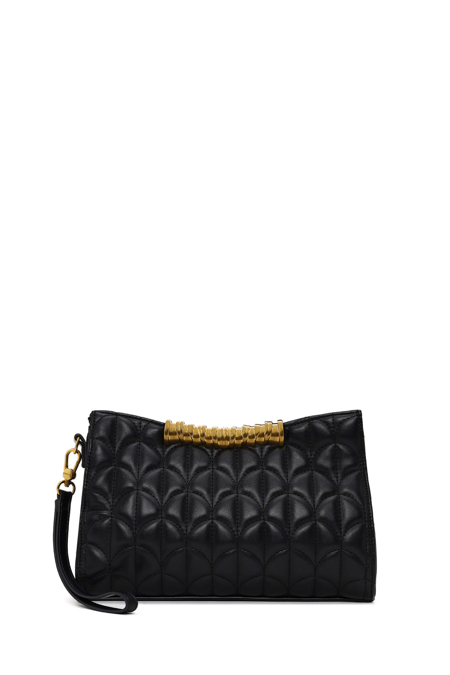 Woman Black Printed Clutch Bag WB100046SR | Derimod