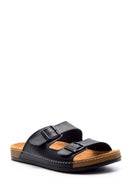 Men's Leather Slippers | Derimod