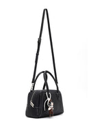 Women's Black Long Strap Charm Handbag | Derimod