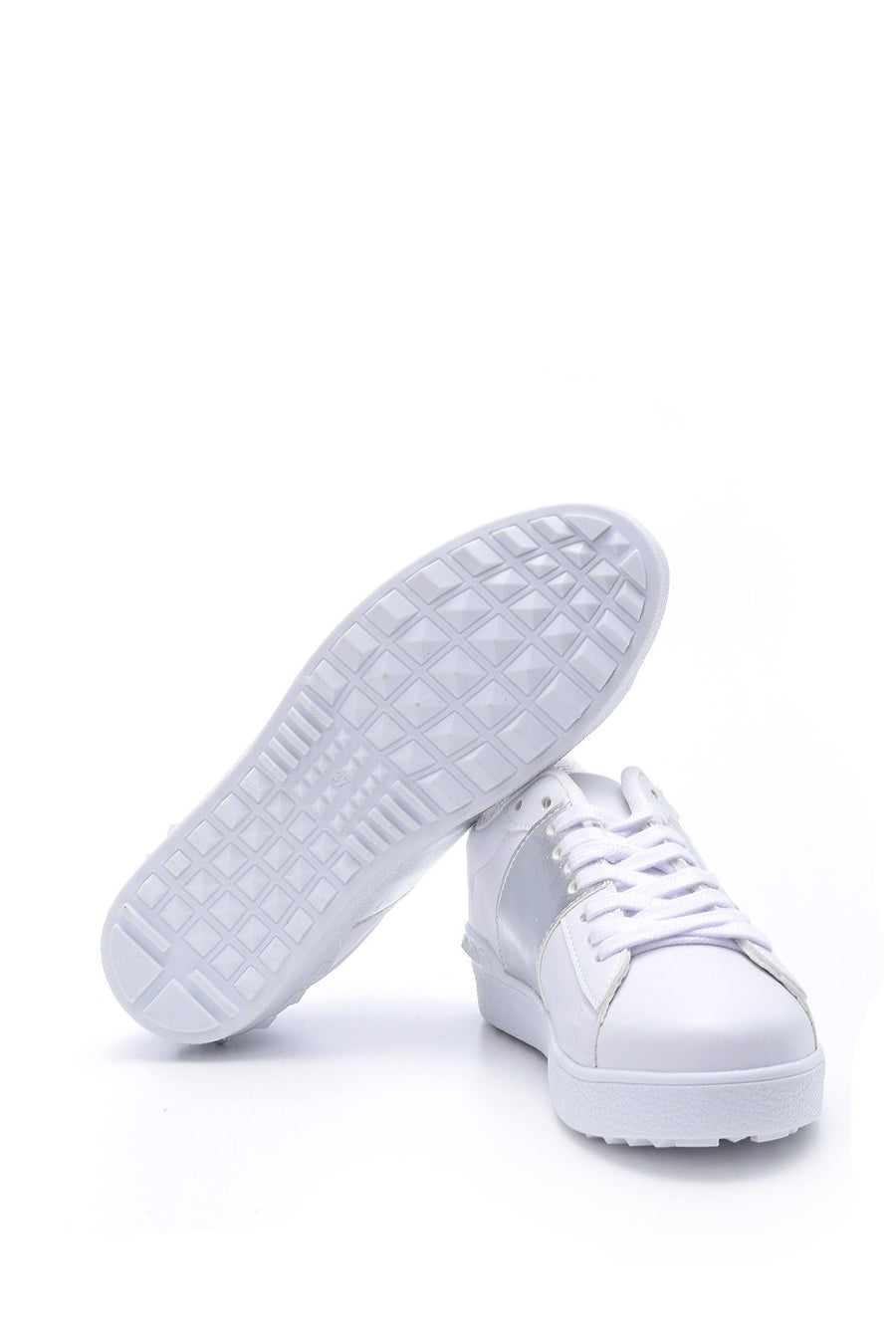 Women's Silver Detailed Sneaker