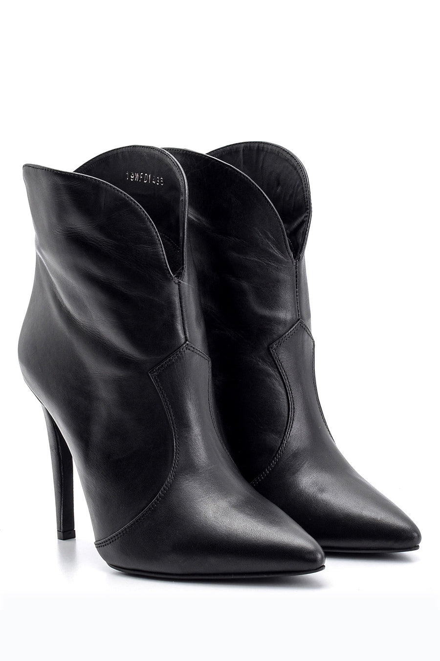 Women's Heeled Leather Boots