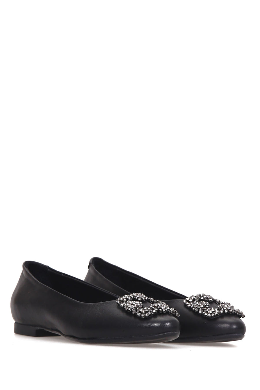 Women's Stone Detailed Ballerinas