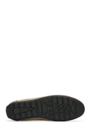 Men's Beige Suede Leather Casual Loafer | Derimod