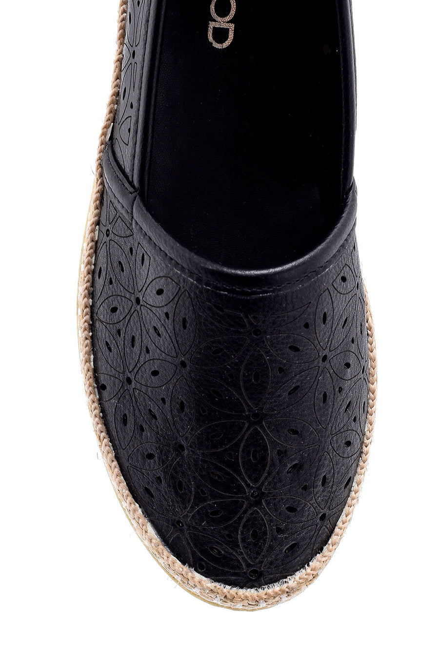 Women's Straw Detailed Shoes