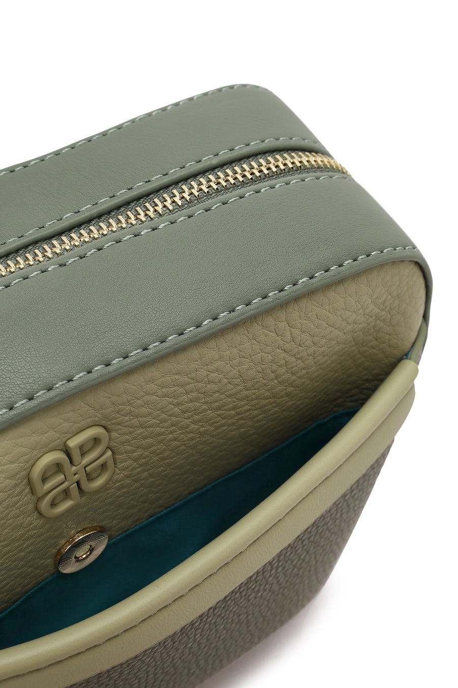 Women's Green Long Strap Crossbody Bag