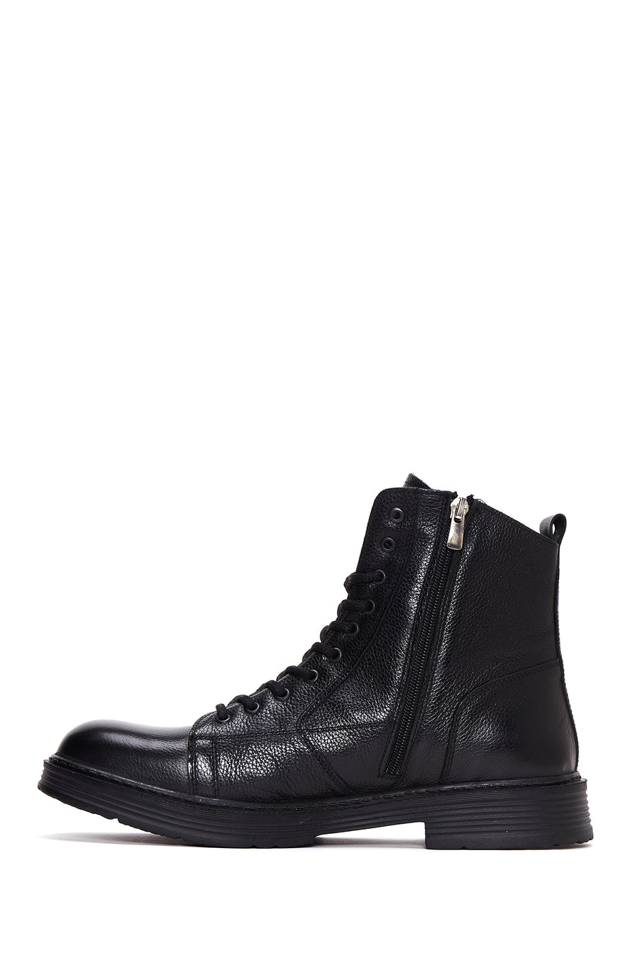 Men's Black Leather Classic Boots