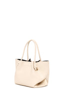 Woman Cream Long-Shoulder-Strap Mini Underarm Bag | Derimod