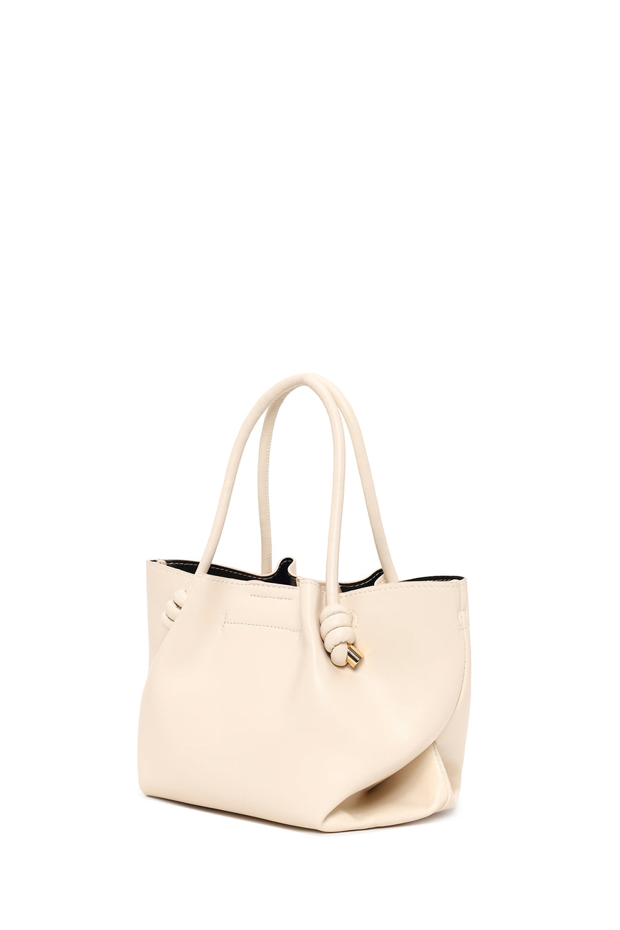 Woman Cream Long-Shoulder-Strap Mini Underarm Bag