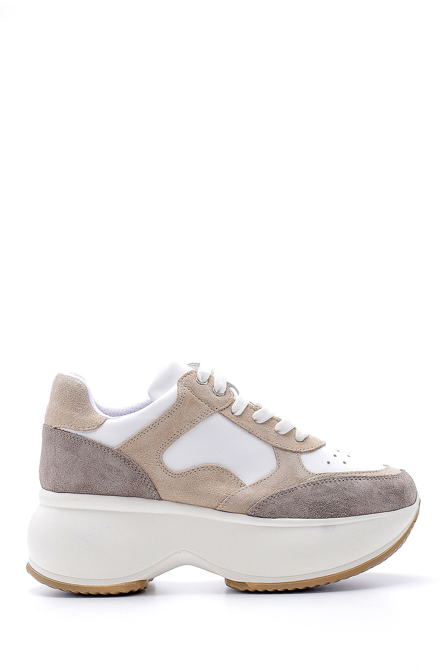 Women's Leather Sneaker 20SFD242114 | Derimod