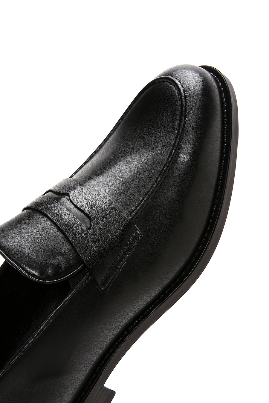 Men's Black Large Size Leather Classic Shoes