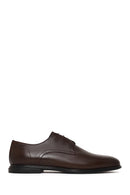 Male Brown Lace-up Leather Casual Shoes | Derimod