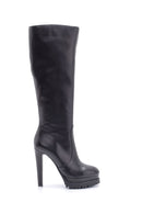 Women's Leather Heeled Boots | Derimod