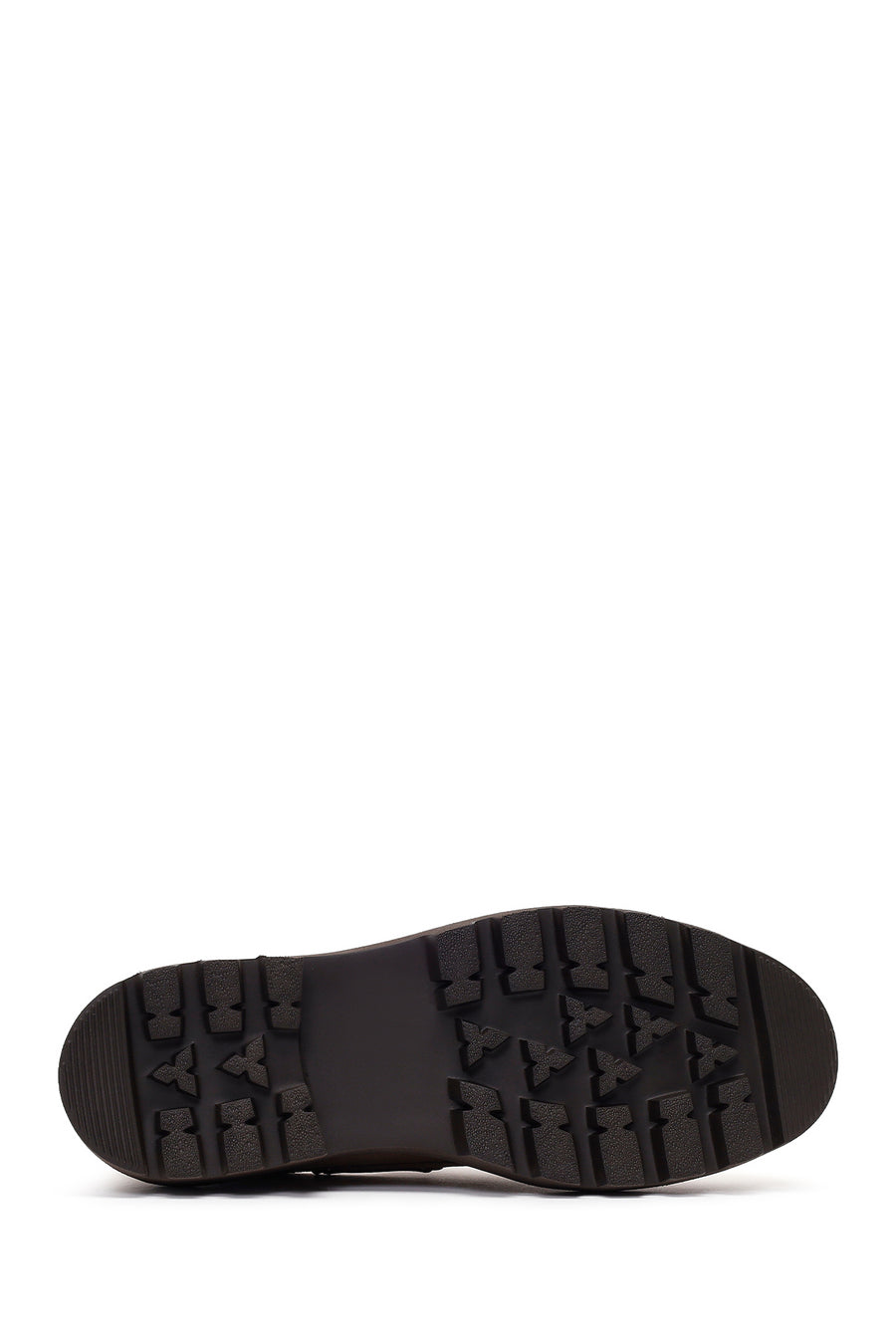 Woman Walnut Lace-Up Thick-Soled Suede Casual Shoes