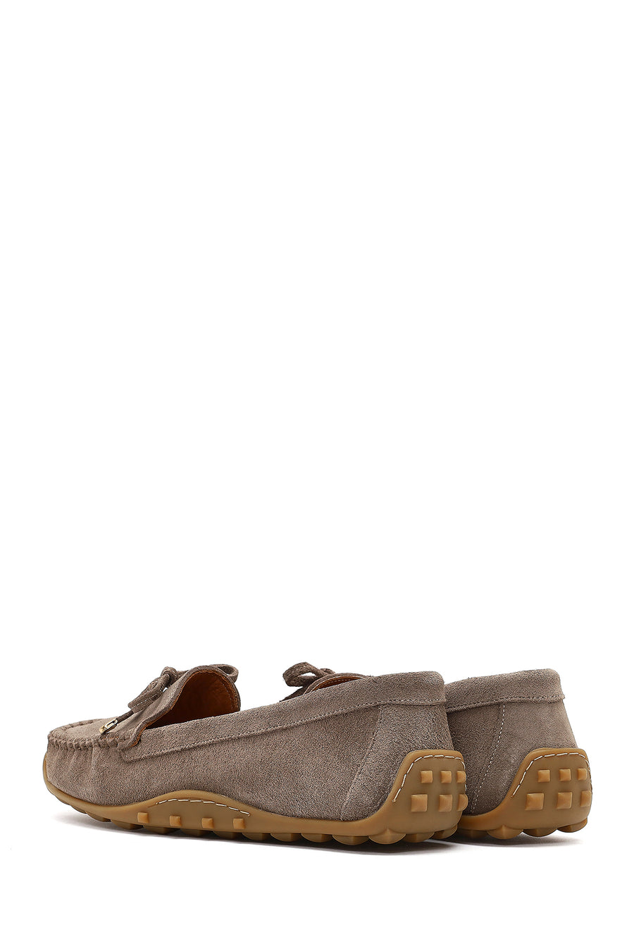 Women's Mink Tassel Suede Leather Loafer