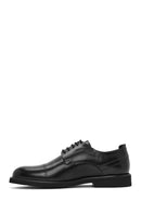Men's Black Laced Leather Classic Shoes | Derimod
