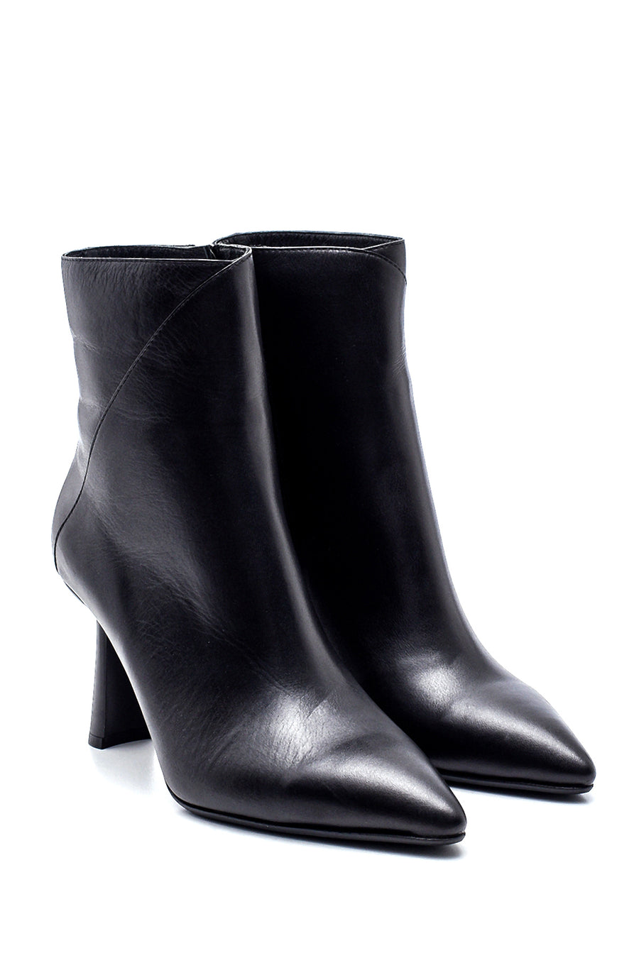 Women's Leather Heeled Boots