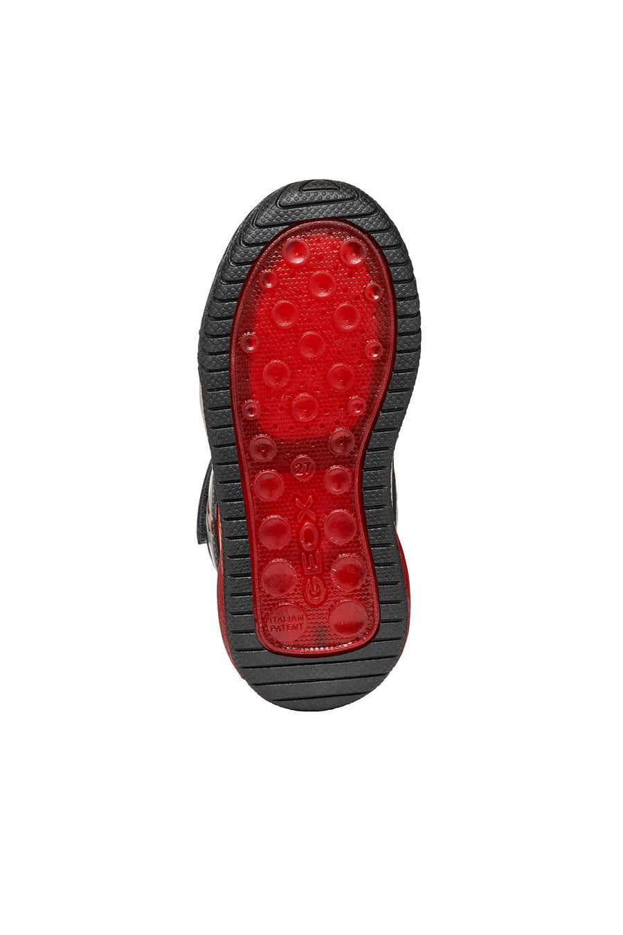 Geox Erkek Çocuk Gri J Inek Boy Bantlı Bilekli Sneaker