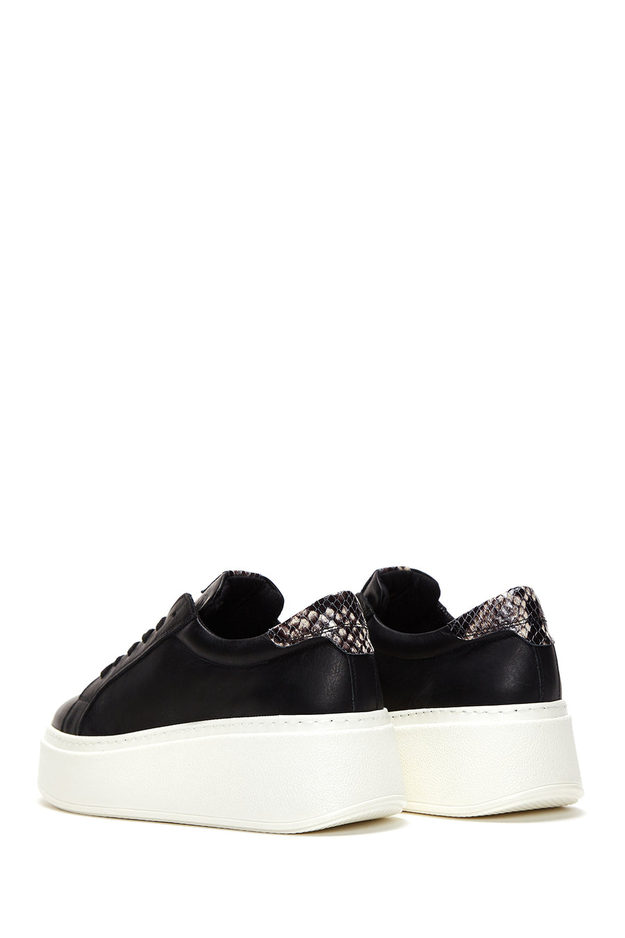 Kadın Deri Yüksek Taban Sneaker