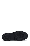 Women's Leather Zippered Boots | Derimod