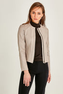 Lady Women Leather Jacket | Derimod