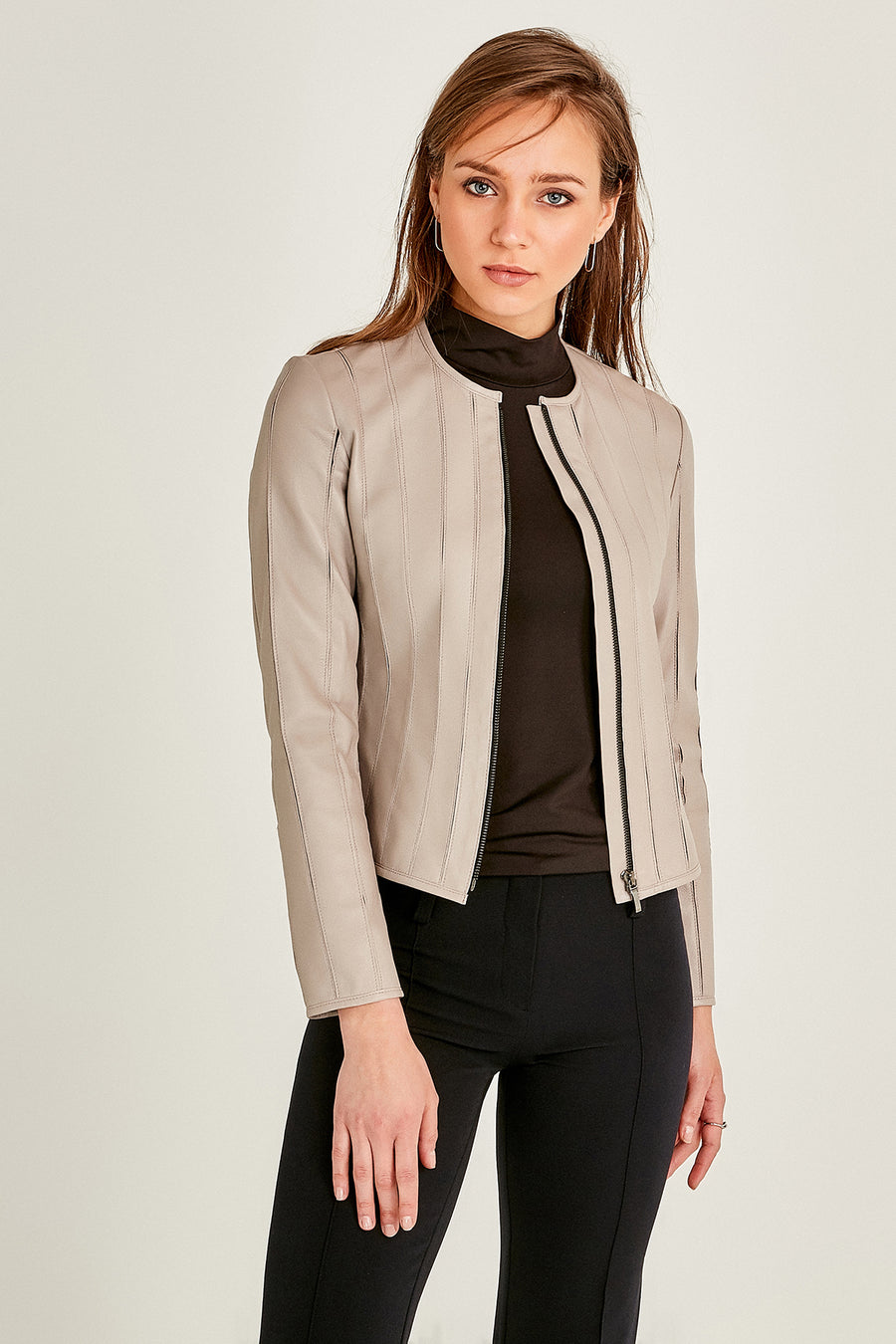 Lady Women Leather Jacket 19SGD5463U4 | Derimod