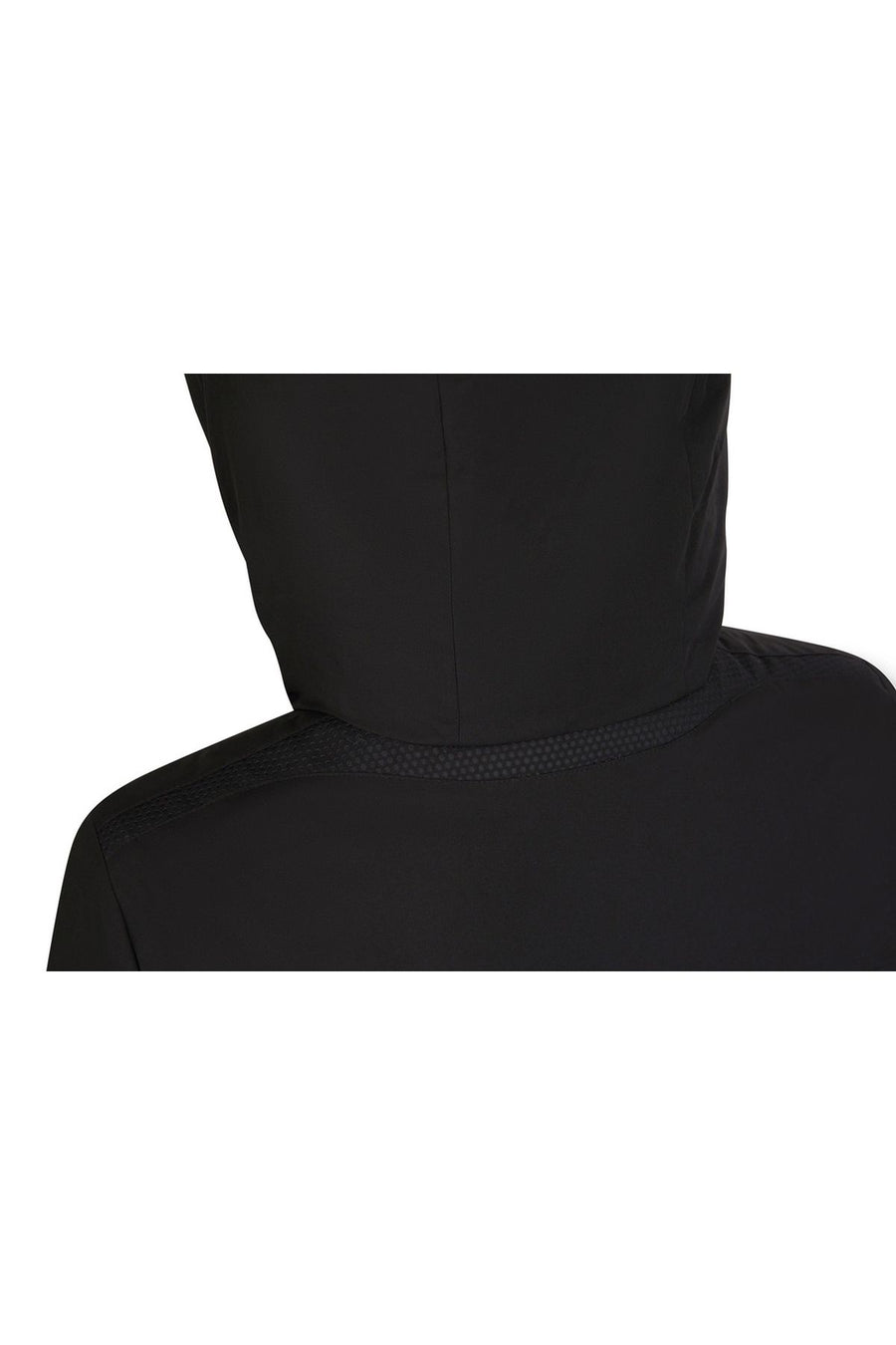 Geox Women's Black Spherica Hooded Coat