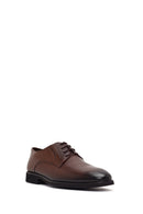 Men's Brown Laced Leather Classic Shoes | Derimod