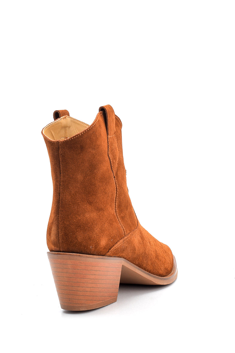 Women's Suede Leather Cowboy Boots