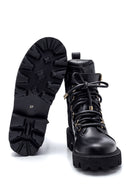 Women's Leather Buckle Detailed Boots | Derimod