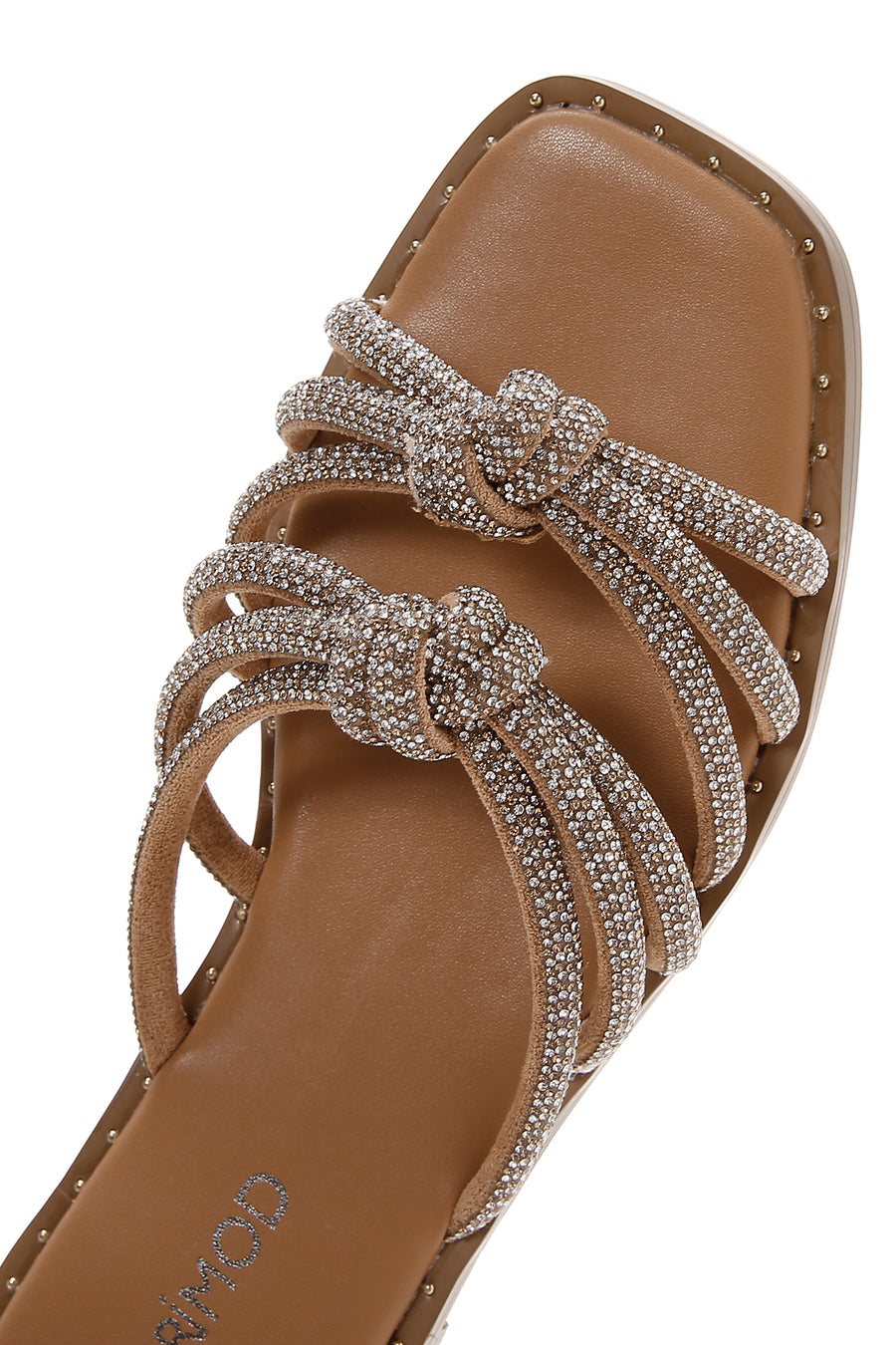 Women's Beige Stone Slippers