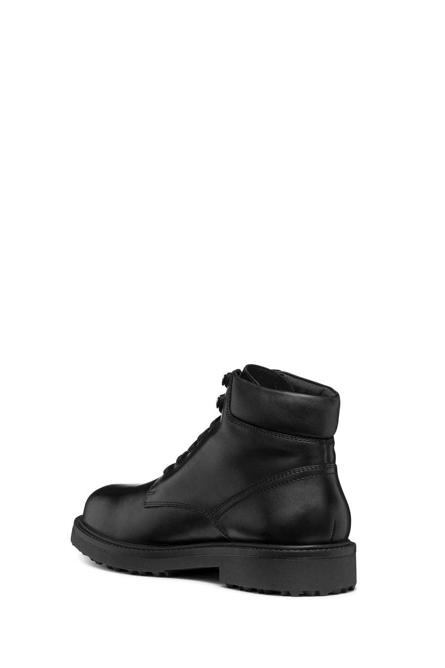 Geox Men's Black Lagorai + Grip Abx Laced Waterproof Leather Casual Boots
