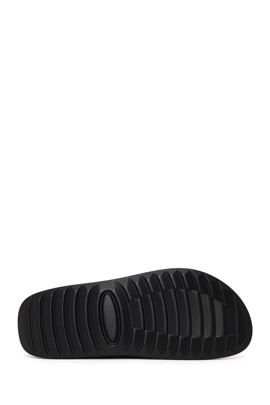 Male Brown Strapped Leather Sandals